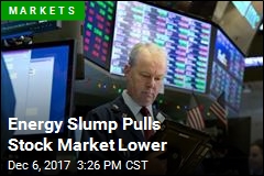 Energy Slump Pulls Stock Market Lower
