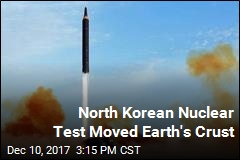 North Korean Nuclear Test Moved Earth&#39;s Crust