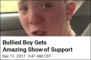 Bullied Boy Gets Amazing Show of Support