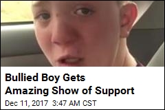 Bullied Boy Gets Amazing Show of Support