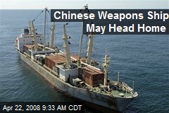 Chinese Weapons Ship May Head Home