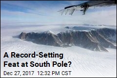 A Record-Setting Feat at South Pole?