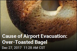 Cause of Airport Evacuation: Over-Toasted Bagel