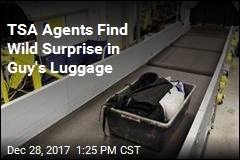 TSA Agents Find Wild Surprise in Guy&#39;s Luggage