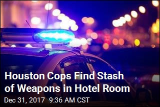 Houston Cops Find Stash of Weapons in Hotel Room