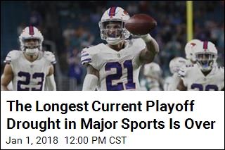 The Longest Current Playoff Drought in Major Sports Is Over