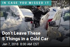 Don&#39;t Leave These 5 Things in a Cold Car