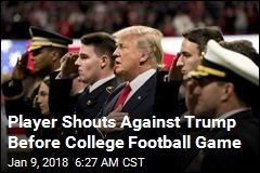Trump Cheered, Booed at College Football Game