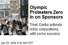 Olympic Protesters Zero In on Sponsors