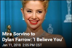 Mira Sorvino to Dylan Farrow: &#39;I Believe You&#39;