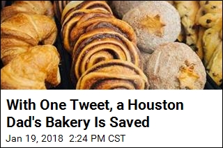 With One Tweet, a Houston Dad&#39;s Bakery Is Saved