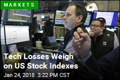 Tech Losses Weigh on US Stock Indexes