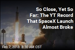 SpaceX Launch Was a Hit on YouTube