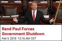 Rand Paul Forces Government Shutdown