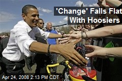 'Change' Falls Flat With Hoosiers