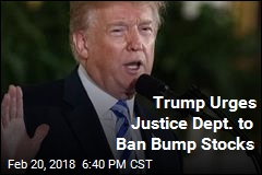 Trump Urges Justice Dept. to Ban Bump Stocks