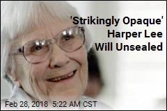 &#39;Strikingly Opaque&#39; Harper Lee Will Unsealed