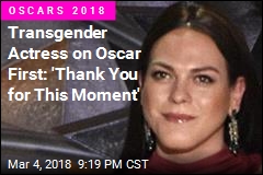 Transgender Actress Marks an Oscar First