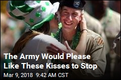 The Army Would Please Like These Kisses to Stop