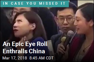 An Epic Eye Roll Enthralls China