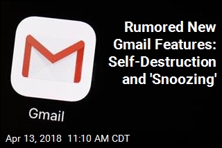 Rumored New Gmail Features: Self-Destruction and &#39;Snoozing&#39;