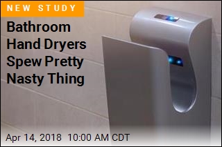 Bathroom Hand Dryers Spew Fecal Matter