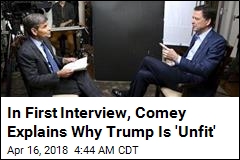 Comey Slams Trump in First Interview Since Firing