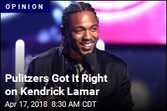 Pulitzers Got It Right on Kendrick Lamar