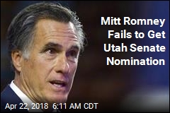 Mitt Romney Fails to Get Utah Senate Nomination