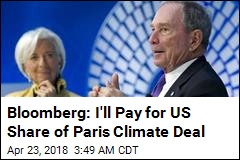 Bloomberg Will Pay $4.5M for US Climate Deal Commitment
