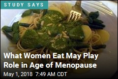 What Women Eat May Play Role in Age of Menopause