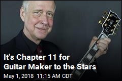 It&#39;s Chapter 11 for Guitar Maker to the Stars
