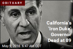 California&#39;s &#39;Iron Duke&#39; Governor Dead at 89