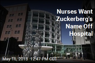 Nurses Want Zuckerberg&#39;s Name Removed From SF General Hospital
