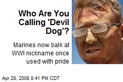 Who Are You Calling 'Devil Dog'?