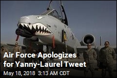 Air Force Apologizes for Yanny-Laurel Tweet