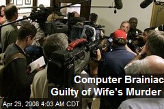 Computer Brainiac Guilty of Wife's Murder