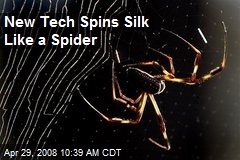 New Tech Spins Silk Like a Spider