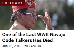 WWII Navajo Code Talker Samuel Holiday Dead at 94