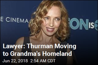 Lawyer Says Uma Thurman Is Moving to Sweden