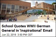 Students Receive Email With &#39;Inspirational&#39; Nazi Quote