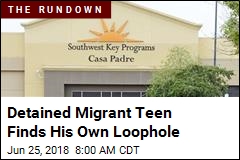 Detained Migrant Teen Finds His Own Loophole