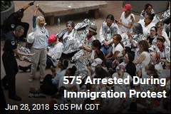 575 Arrested During Immigration Protest