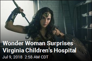 Gal Gadot Visits Children&#39;s Hospital as Wonder Woman