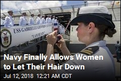 Navy Says Women Can Now Have Ponytails