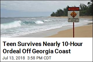 Teen Survives Nearly 10-Hour Ordeal Off Georgia Coast