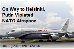 Putin&#39;s Plane Violated NATO Airspace: Estonia