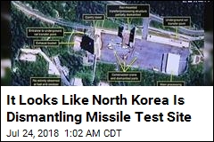 It Looks Like North Korea Is Dismantling Missile Test Site