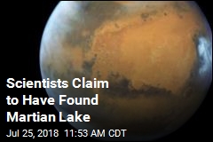 Scientists Claim to Have Found Martian Lake