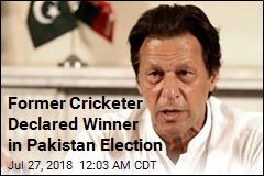 Former Cricketer Declared Winner in Pakistan Election